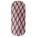 Fishnet Yellow Burgundy